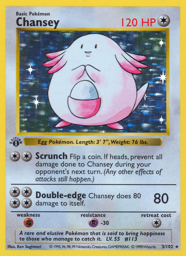 Chansey (Base) - 3/102