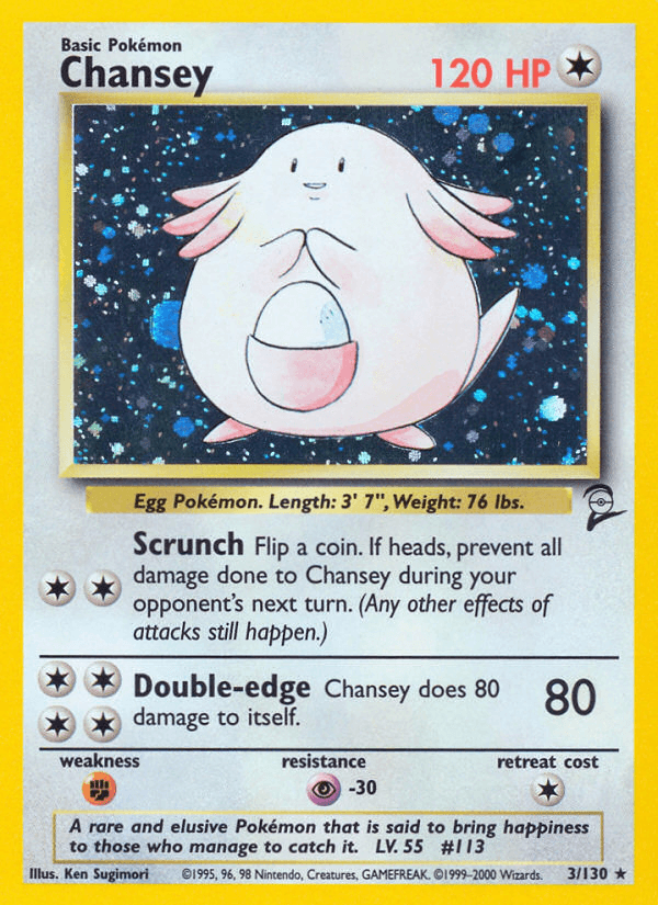 Chansey (Base Set 2) - 3/130