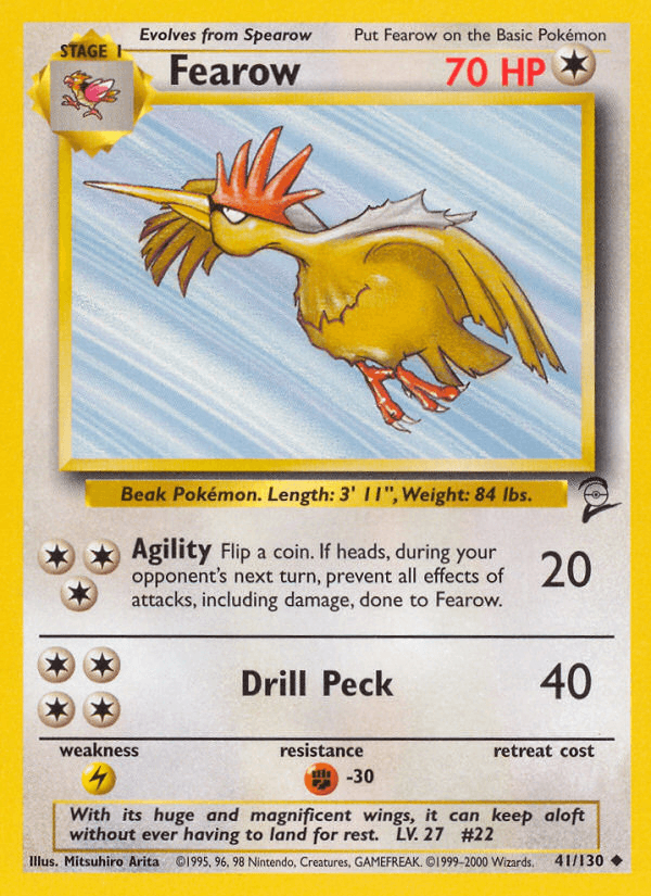 Fearow (Base Set 2) - 41/130