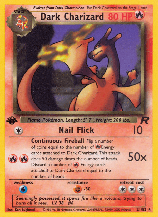 Dark Charizard (Team Rocket) - 21/82