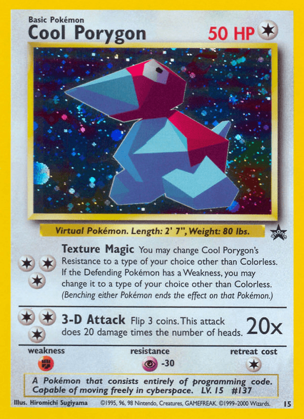 Cool Porygon (Wizards Black Star Promos) - 15/53
