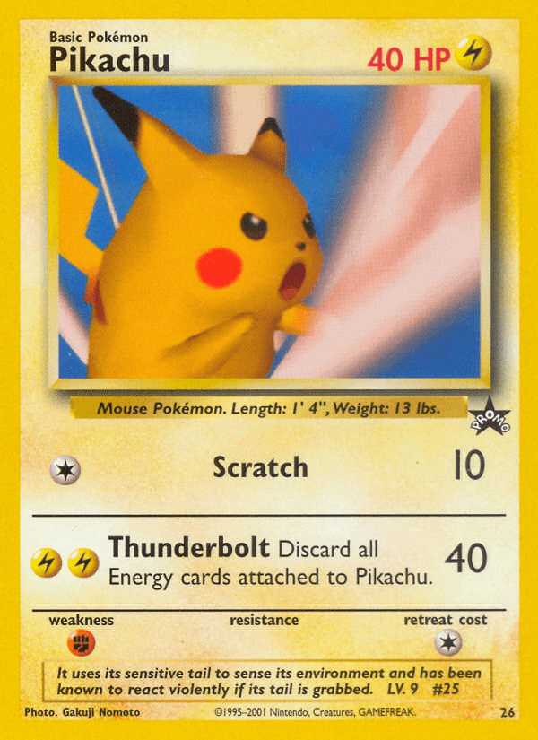 Pikachu (Wizards Black Star Promos) - 26/53