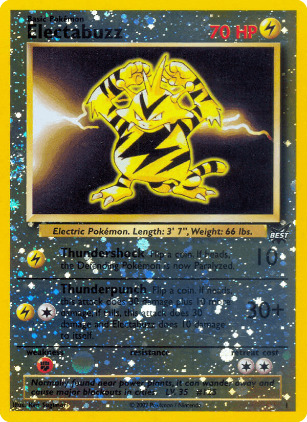 Electabuzz (Best of Game) - 1/9