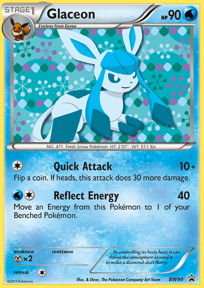 Glaceon (BW Black Star Promos) - BW90/101