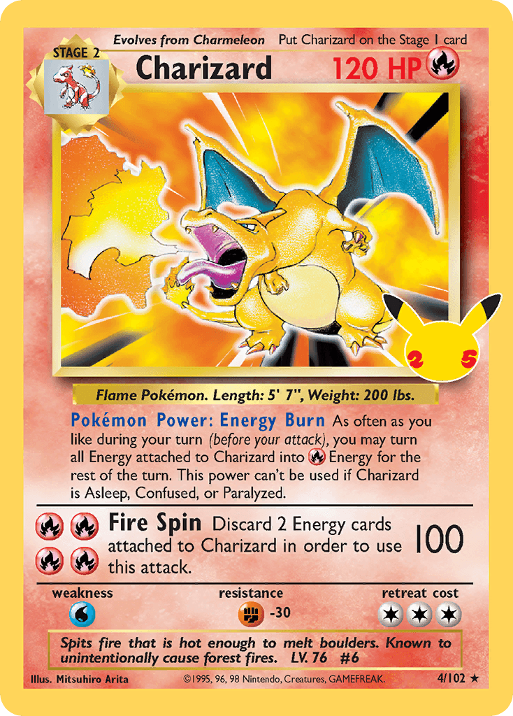 Charizard (Celebrations: Classic Collection) - 4/25