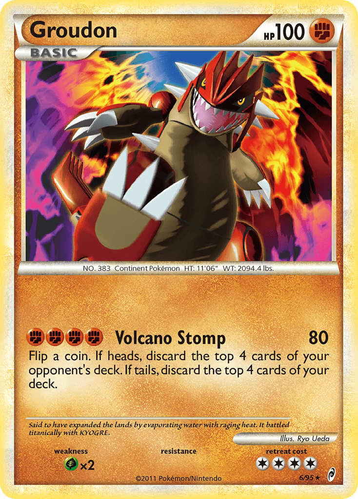 Groudon (Call of Legends) - 6/95