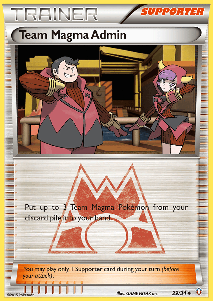 Team Magma Admin (Double Crisis) - 29/34