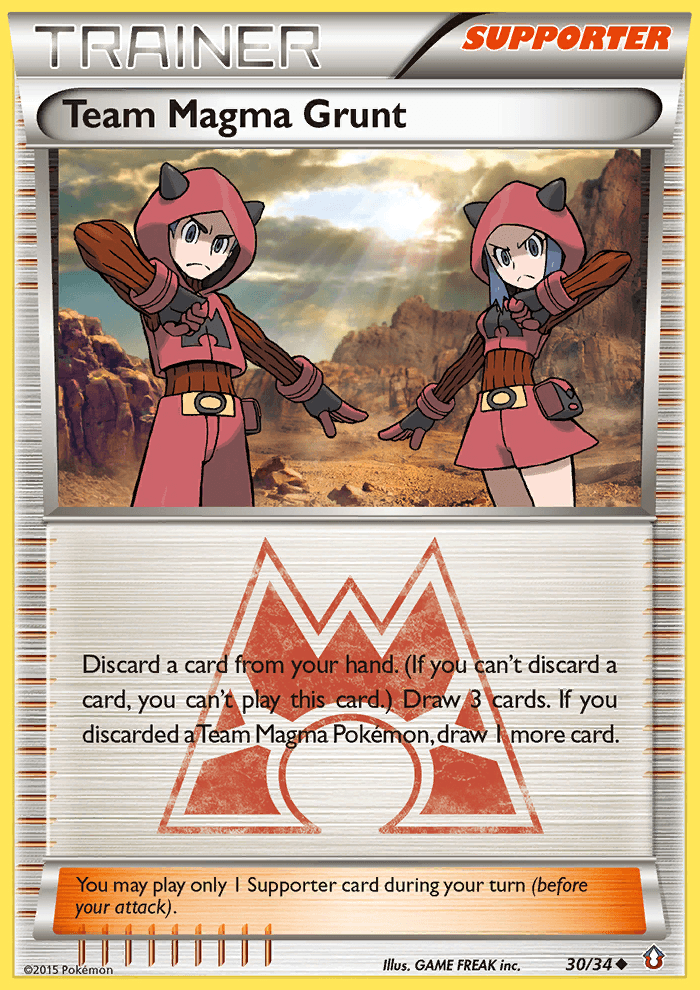 Team Magma Grunt (Double Crisis) - 30/34