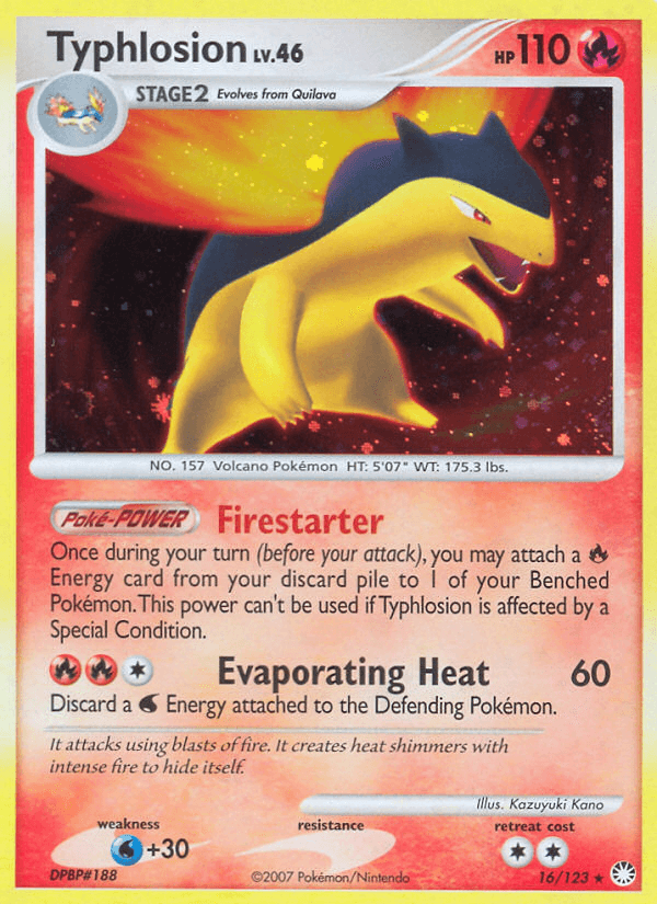 Typhlosion (Mysterious Treasures) - 16/123