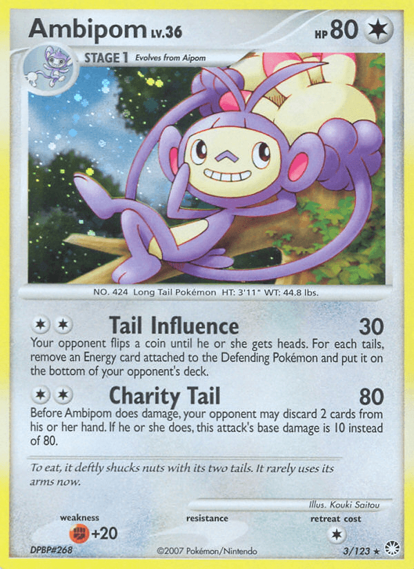 Ambipom (Mysterious Treasures) - 3/123