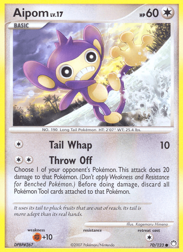 Aipom (Mysterious Treasures) - 70/123