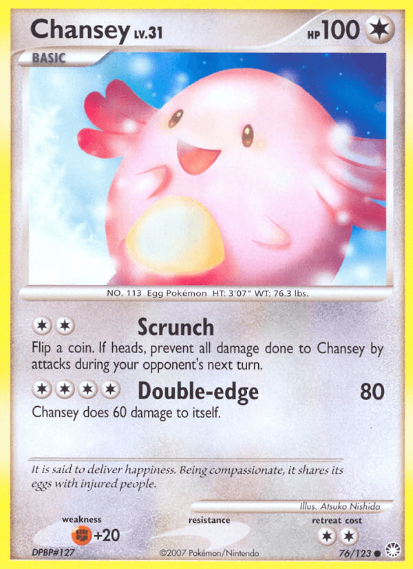 Chansey (Mysterious Treasures) - 76/123