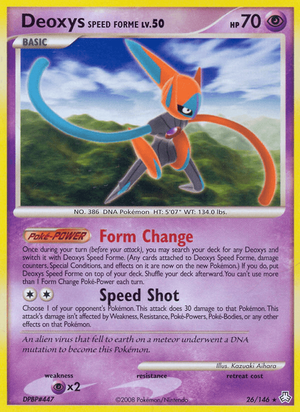 Deoxys Speed Forme (Legends Awakened) - 26/146