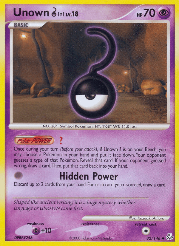 Unown ? (Legends Awakened) - 82/146