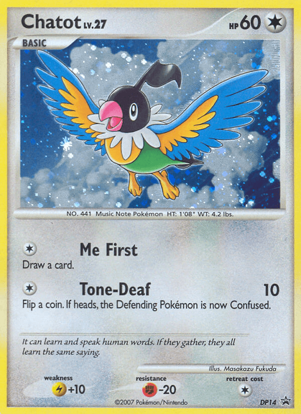 Chatot (DP Black Star Promos) - DP14/56