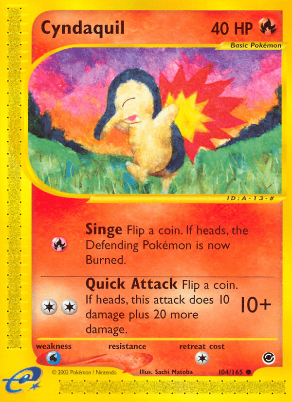 Cyndaquil (Expedition Base Set) - 104/165