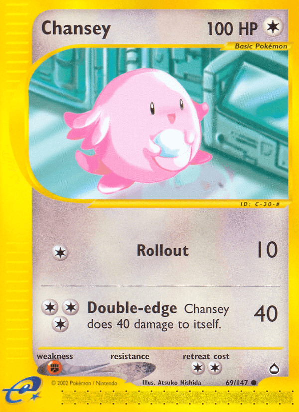 Chansey (Aquapolis) - 69/147