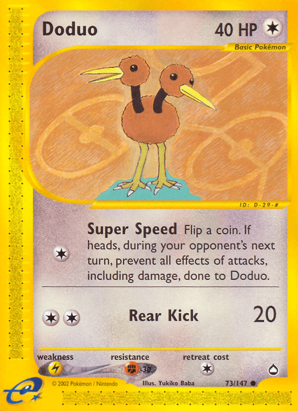 Doduo (Aquapolis) - 73/147