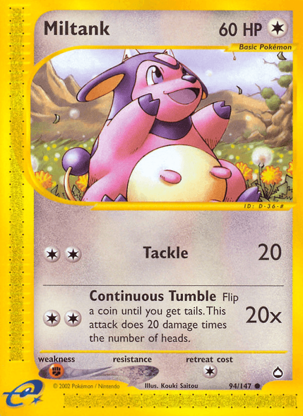 Miltank (Aquapolis) - 94/147