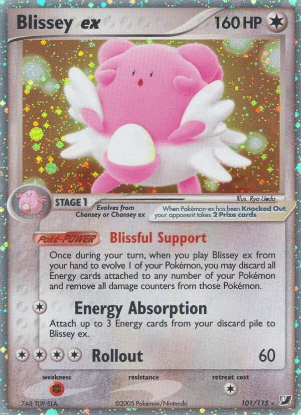 Blissey ex (Unseen Forces) - 101/115