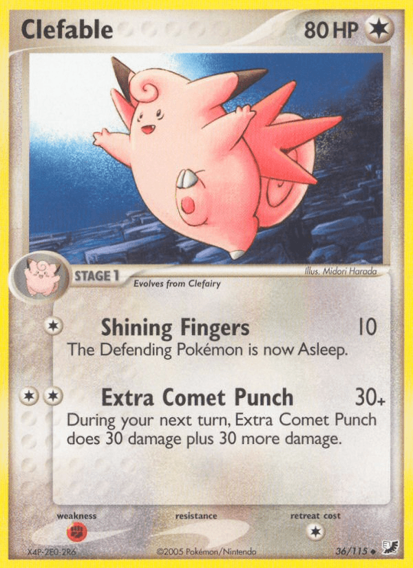 Clefable (Unseen Forces) - 36/115
