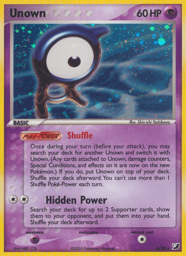 Unown (Unseen Forces) - A/115