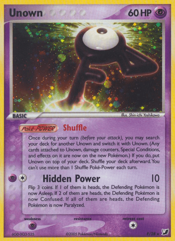 Unown (Unseen Forces) - F/115