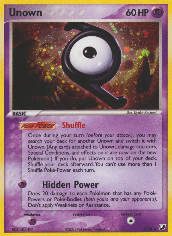 Unown (Unseen Forces) - Z/115