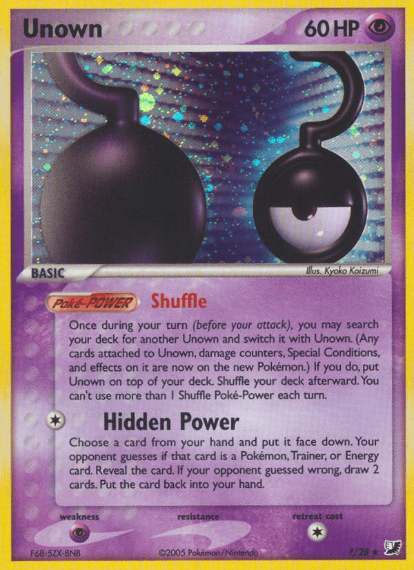 Unown (Unseen Forces) - question/115