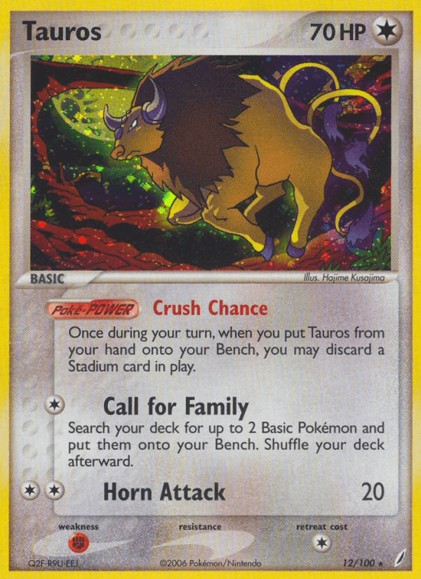 Tauros (Crystal Guardians) - 12/100