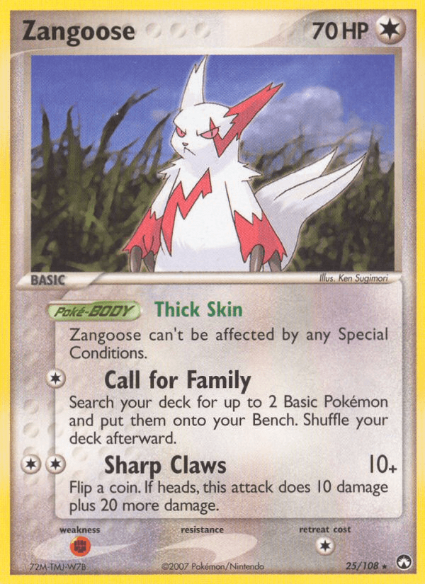 Zangoose (Power Keepers) - 25/108