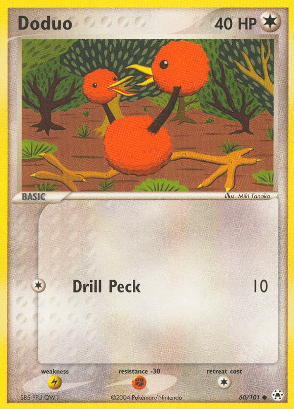 Doduo (Hidden Legends) - 60/101