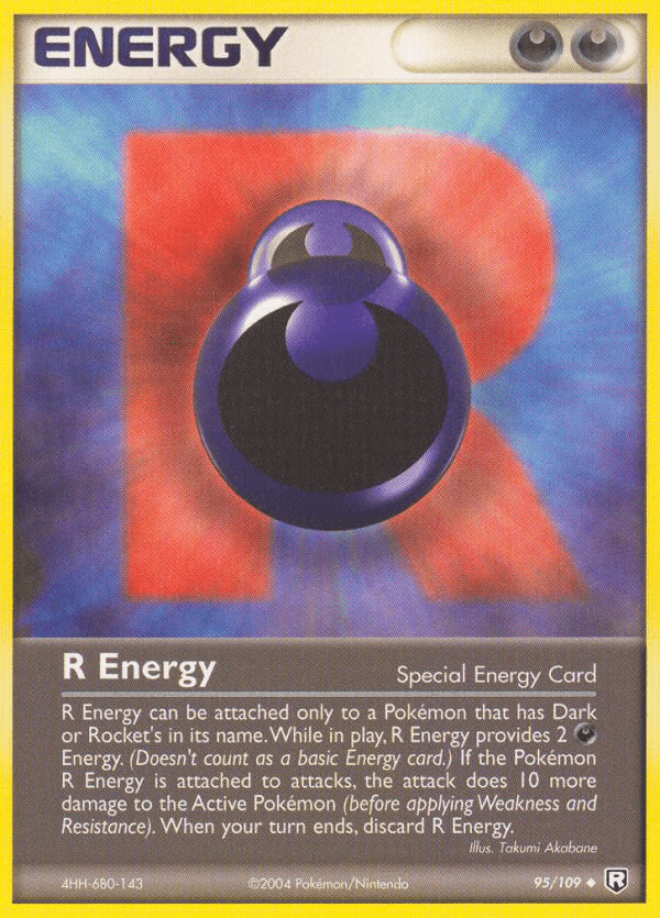 R Energy (Team Rocket Returns) - 95/109