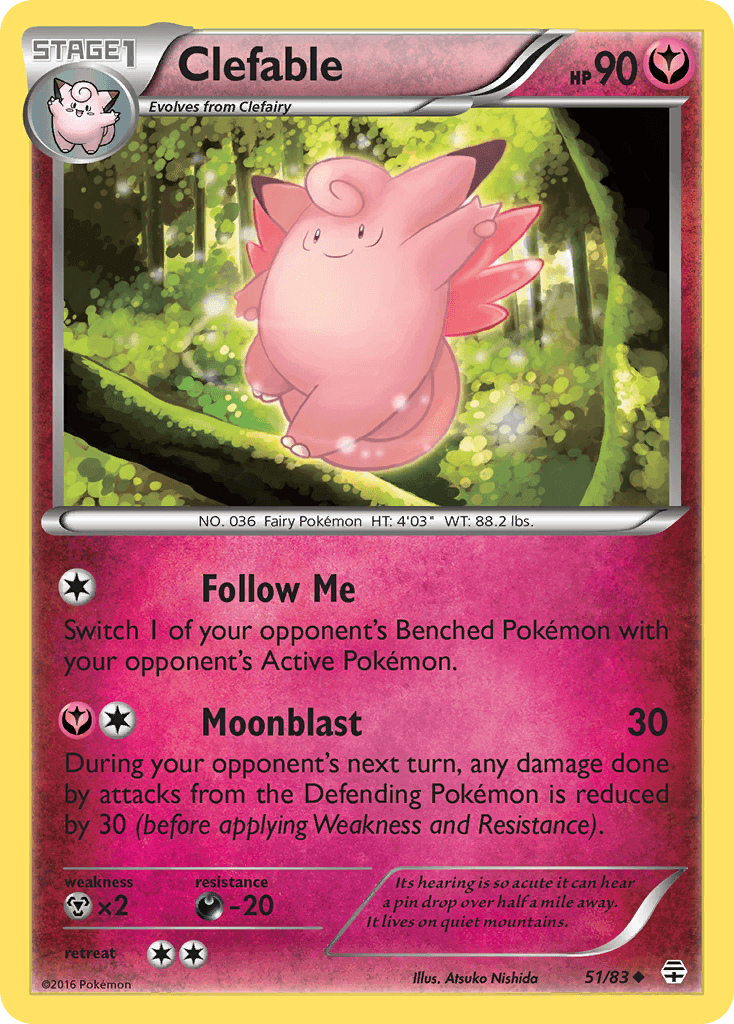 Clefable (Generations) - 51/83