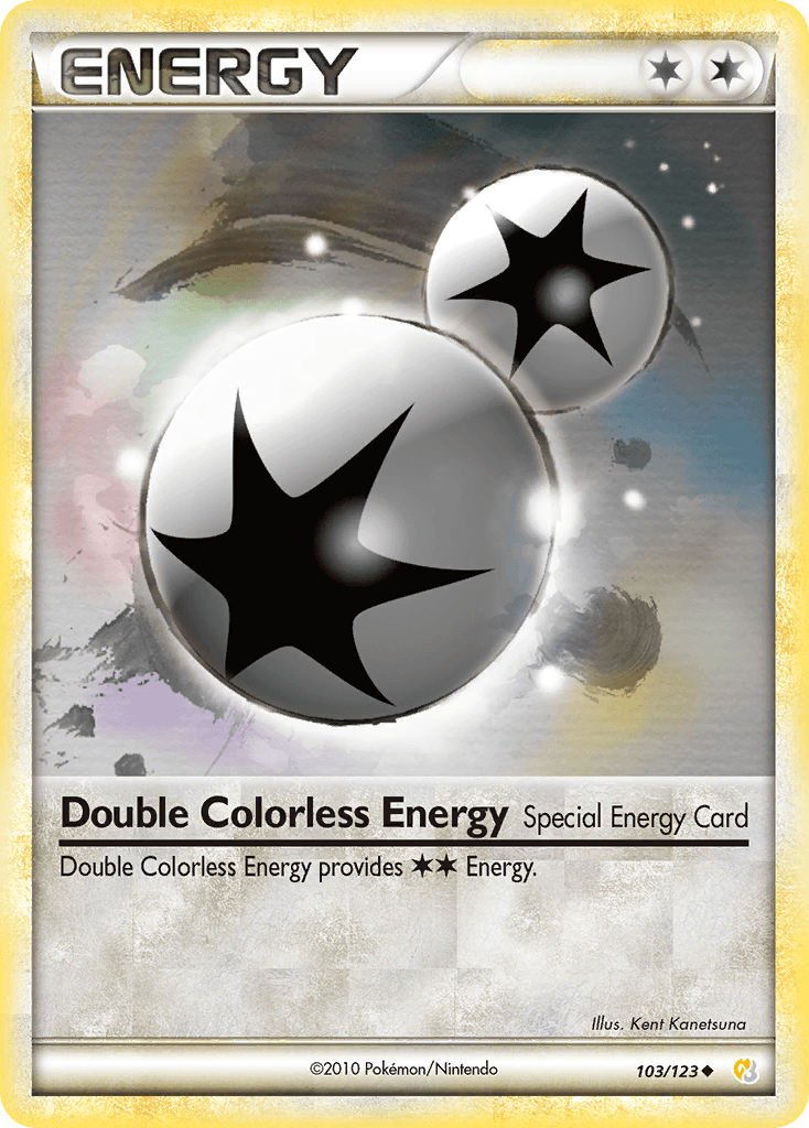 Double Colorless Energy (HeartGold & SoulSilver) - 103/123