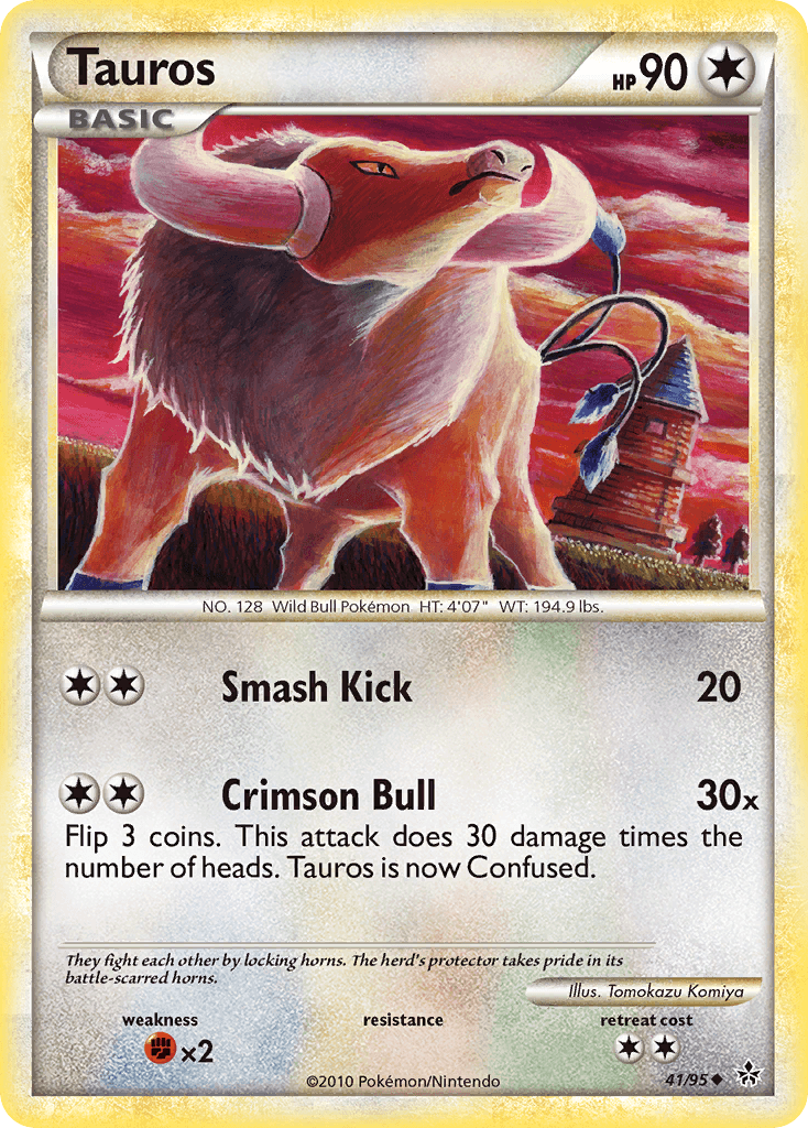 Tauros (HS—Unleashed) - 41/95