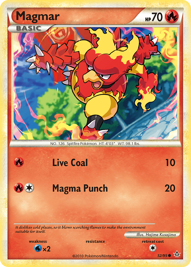 Magmar (HS—Unleashed) - 52/95