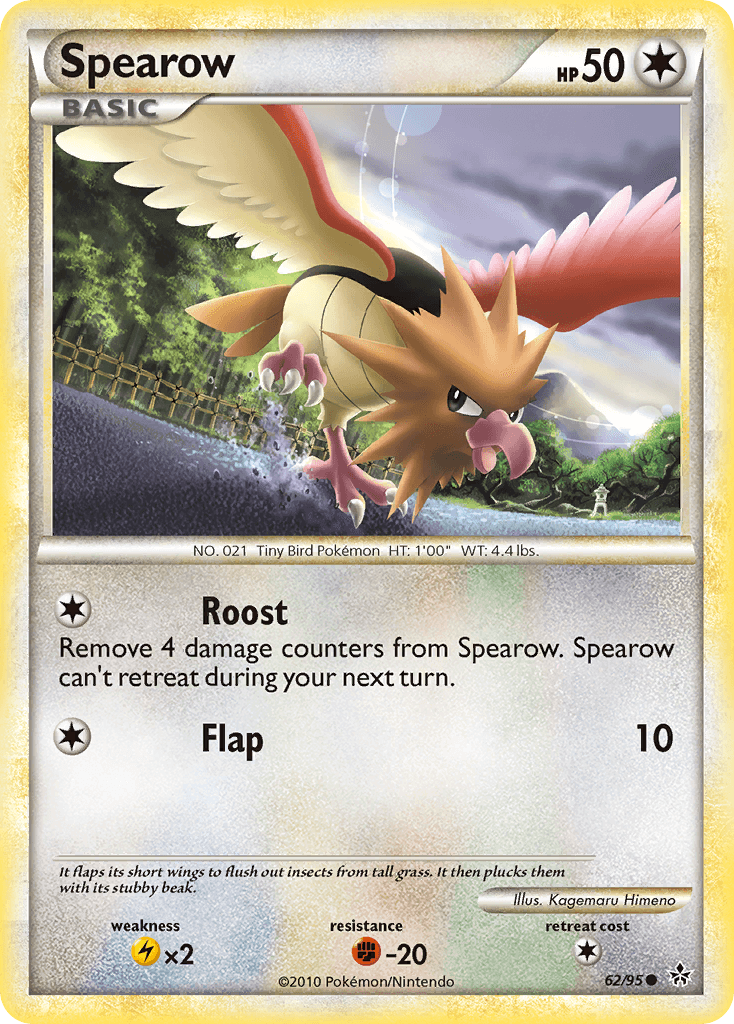 Spearow (HS—Unleashed) - 62/95