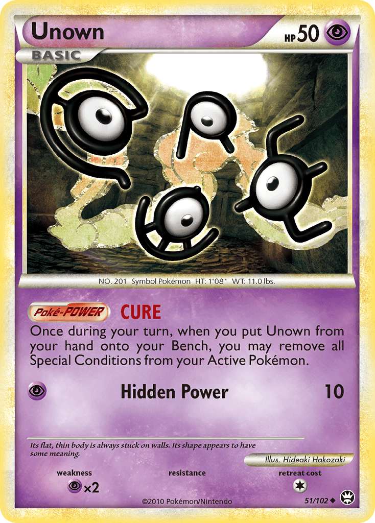 Unown (HS—Triumphant) - 51/102