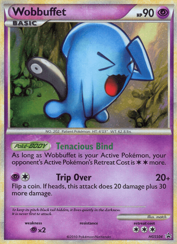 Wobbuffet (HGSS Black Star Promos) - HGSS04/25