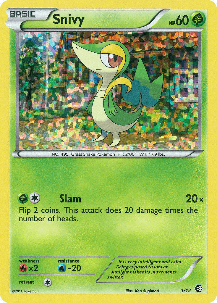 Snivy (McDonald's Collection 2011) - 1/12