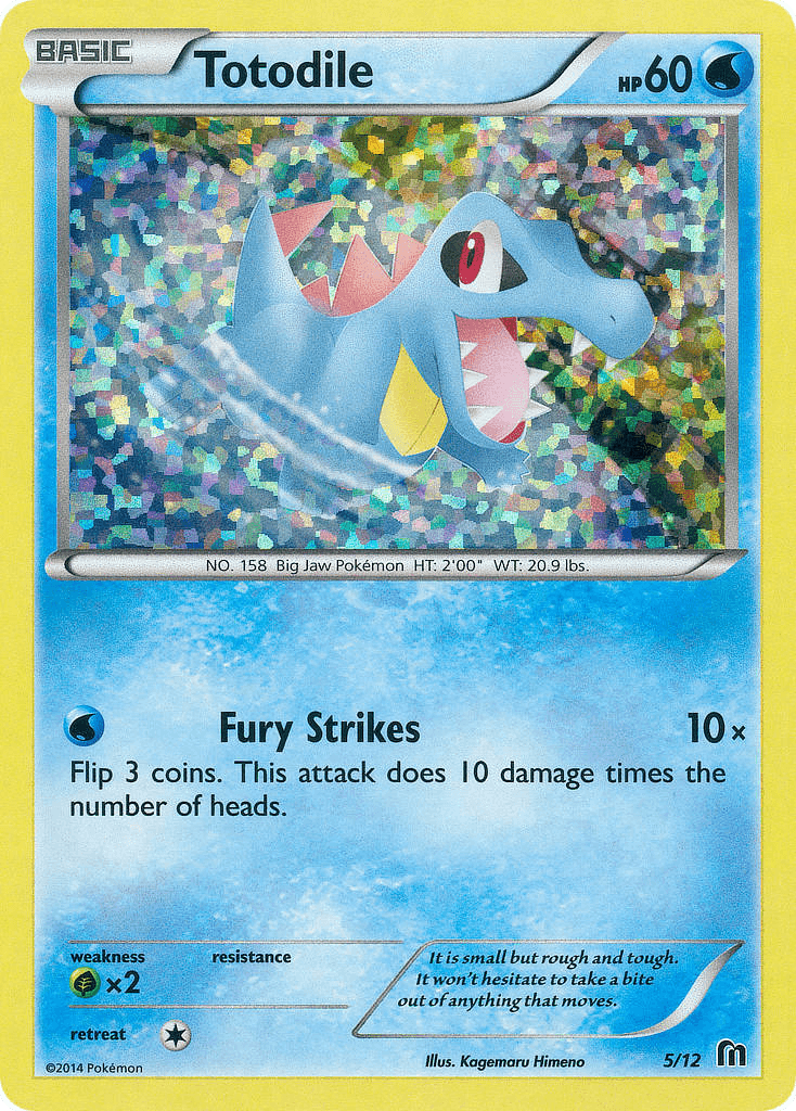 Totodile (McDonald's Collection 2016) - 5/12