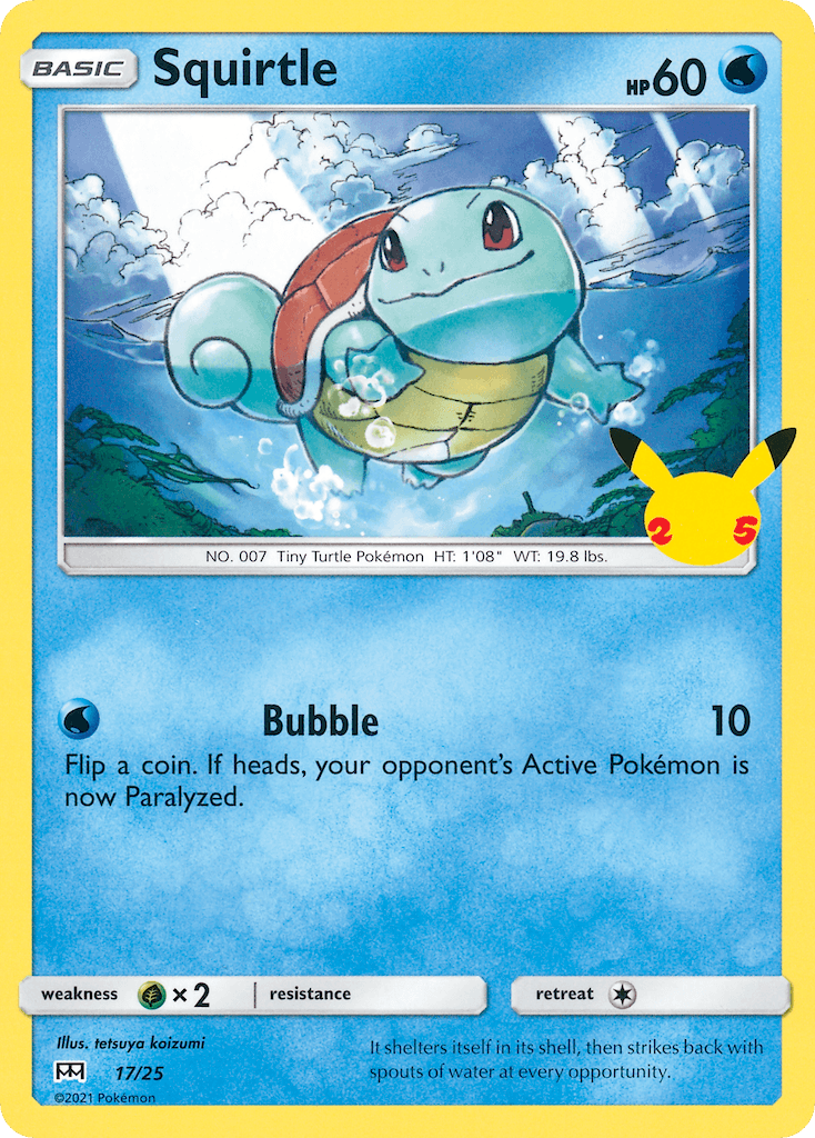 Squirtle (McDonald's Collection 2021) - 17/25