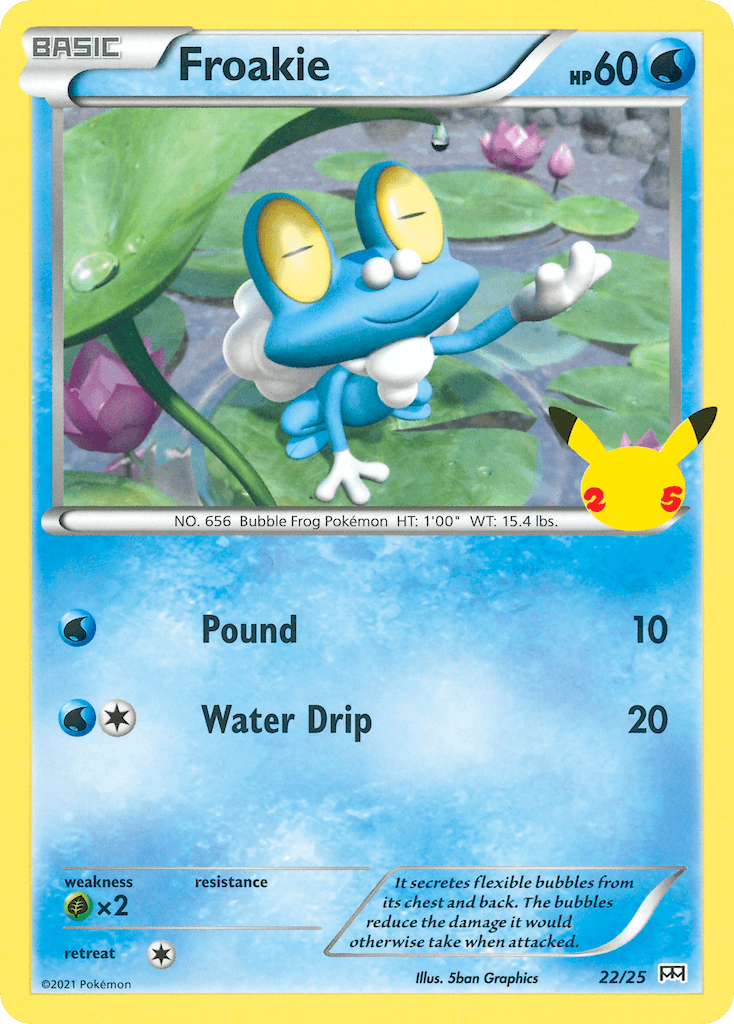 Froakie (McDonald's Collection 2021) - 22/25