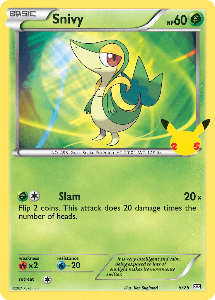 Snivy (McDonald's Collection 2021) - 5/25