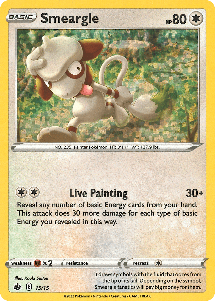 Smeargle (McDonald's Collection 2022) - 15/15