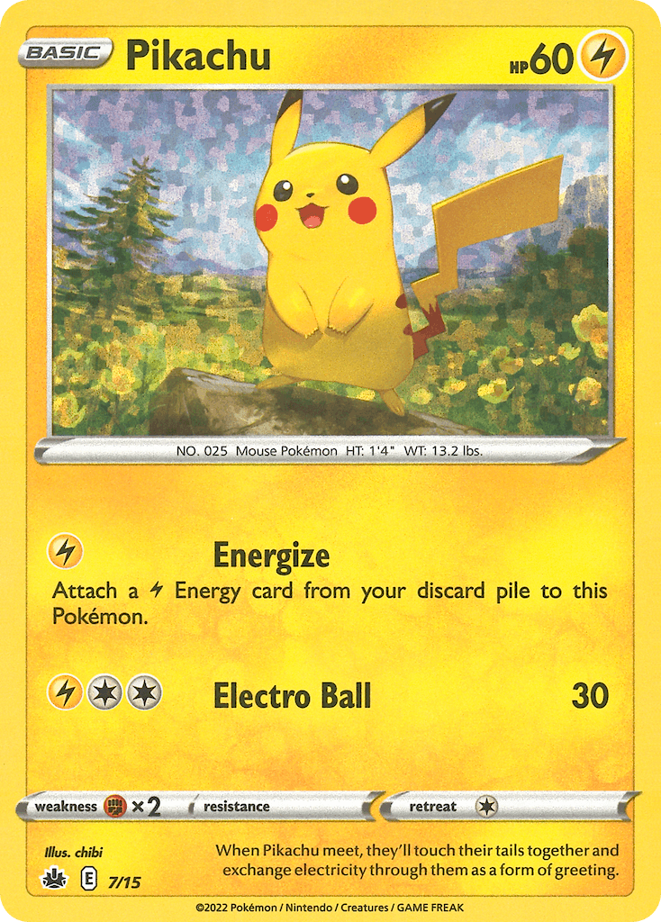 Pikachu (McDonald's Collection 2022) - 7/15