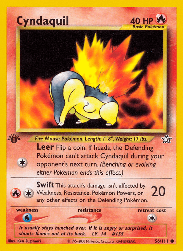 Cyndaquil (Neo Genesis) - 56/111