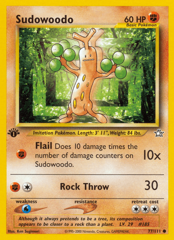 Sudowoodo (Neo Genesis) - 77/111