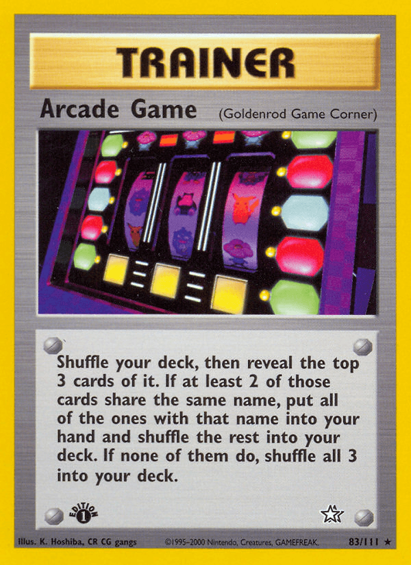 Arcade Game (Neo Genesis) - 83/111